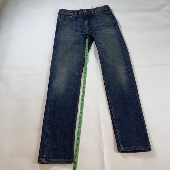 Levi’s 510 Skinny Jeans Men 32x30 Distressed Medium Wash Stretch Denim Pants - Picture 7 of 9